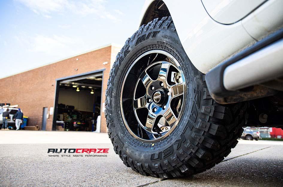 FORD RANGER AR926 PATROL GLOSS BLACK MILLED